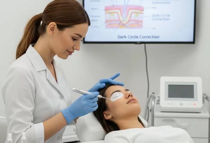 Under-eye collagen booster PDO injection treatment at Yeppeun Skin Clinic, Jumeirah 2 Dubai